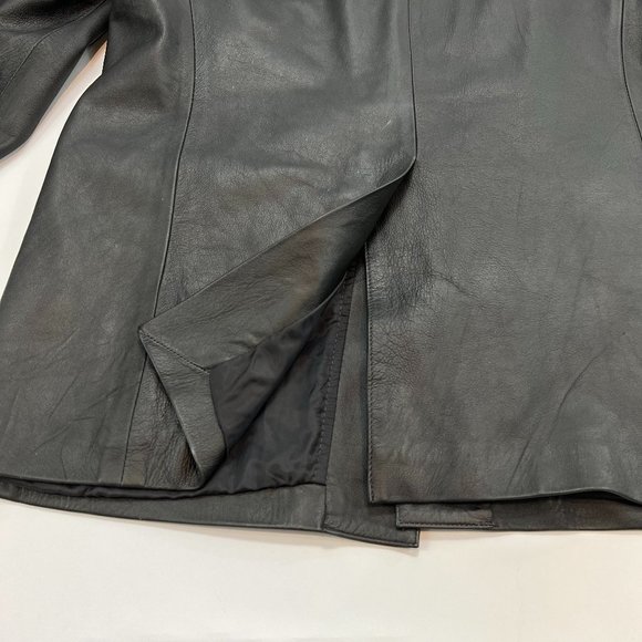Armando Bueno Black Leather Jacket - Picture 11 of 11